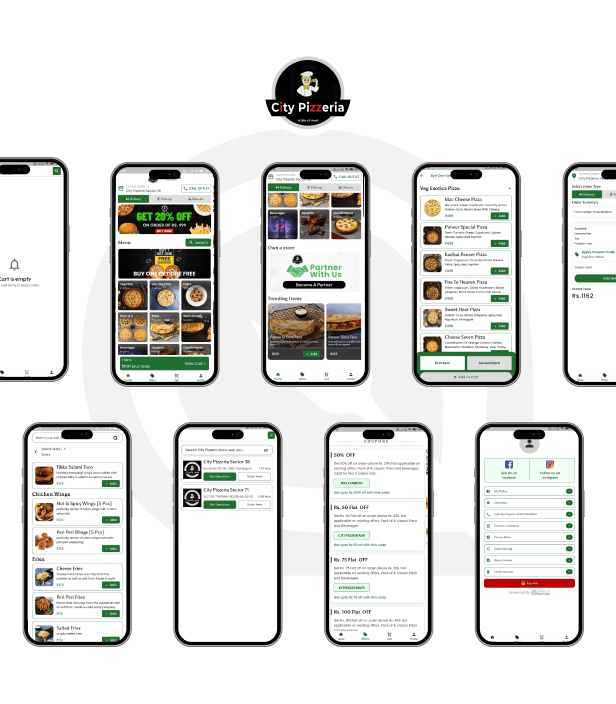 city pizzeria  app